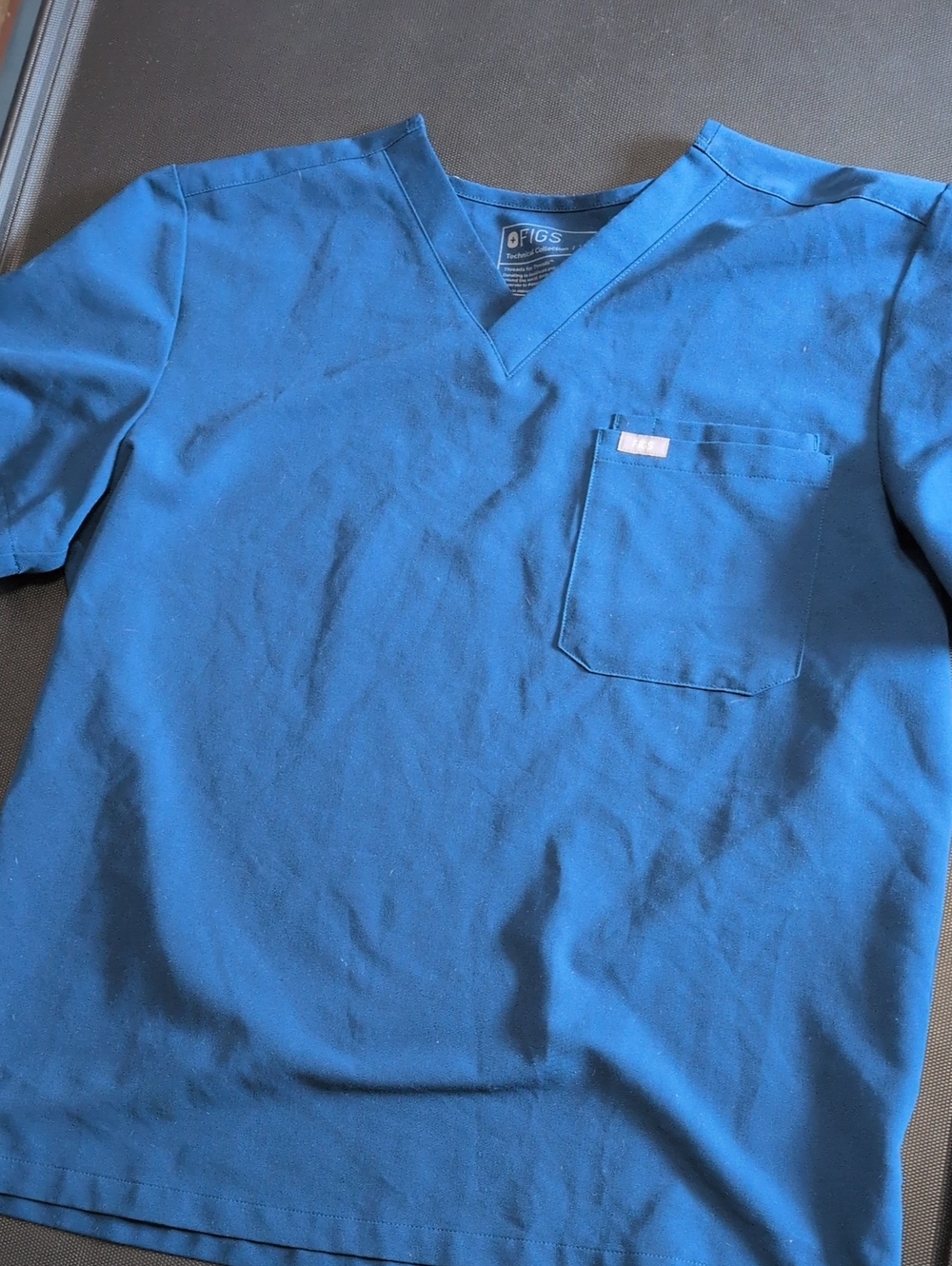 Figs Mens Scrub Top XL